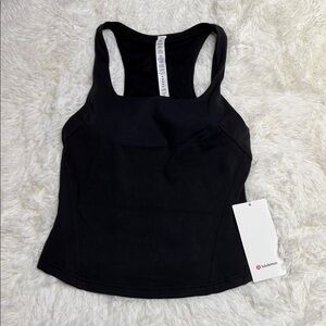 lululemon athletica Sleek Black Tank Top
